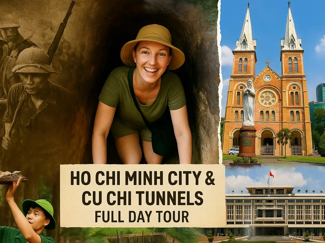 Palais de l'Independance visite lors de l'excursion tunnels de Cu Chi et visite de Saigon