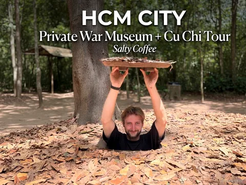 Oorlogsmuseum bezocht tijdens de Cu Chi Tunnels VIP kleine groepstour